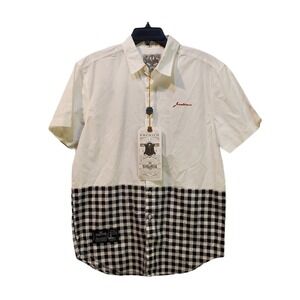 Jewel‎ House Dual Print Men's Shirt Size M New